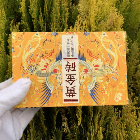 Шу пуэр Golden Brick Вкус Мэнхая 2021 год 250 г